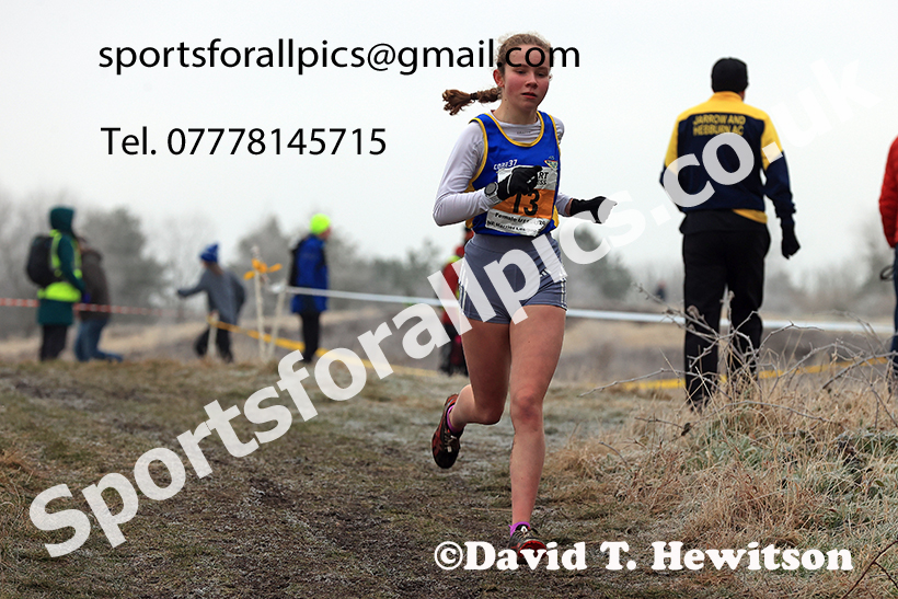 Girls under-15s 2025 Start Fitness NEHL, Wrekenton, Gateshead. Photo: David T. Hewitson/Sports for All Pics